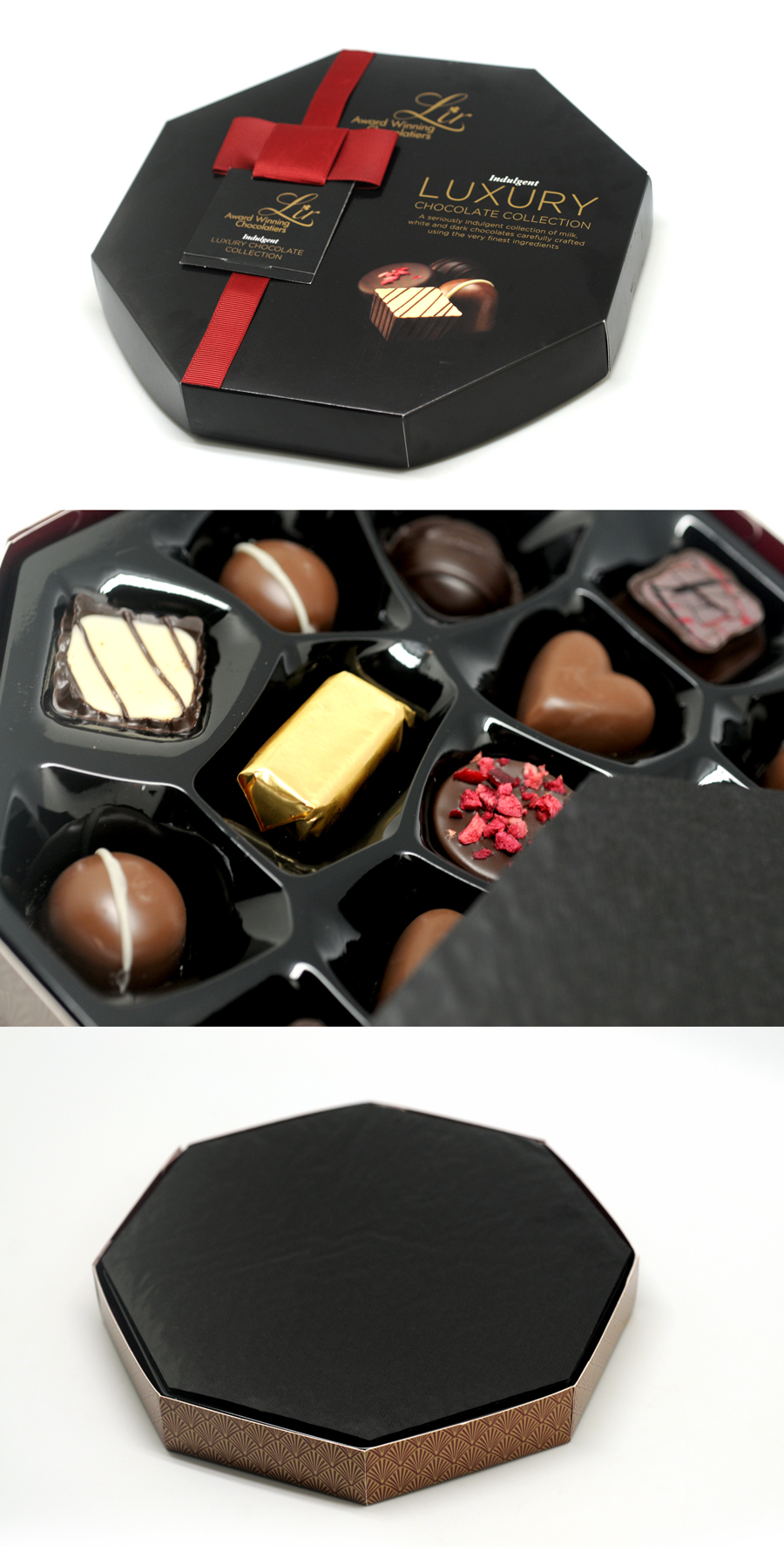 hexagonal-shape Chocolate box