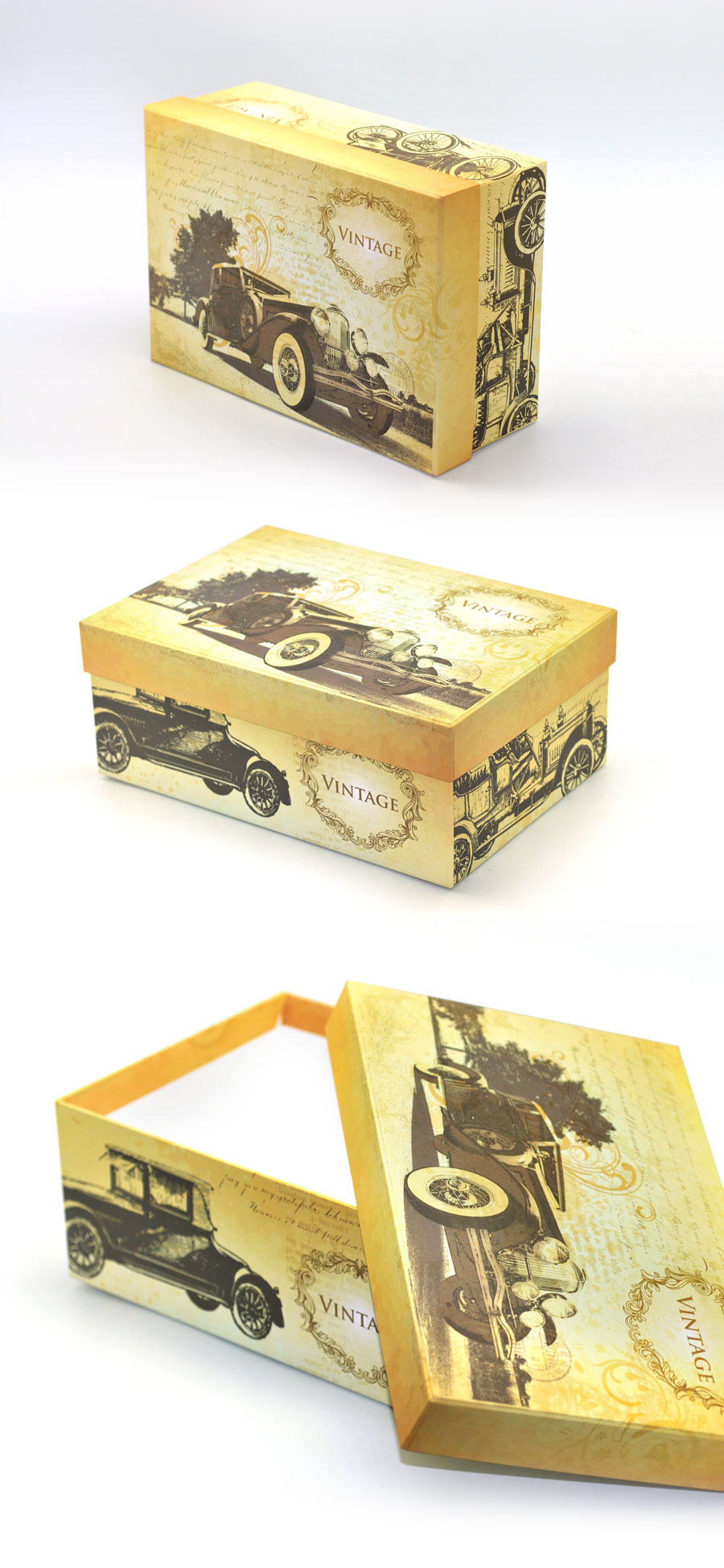 Vintage Gift Box Bell Printers